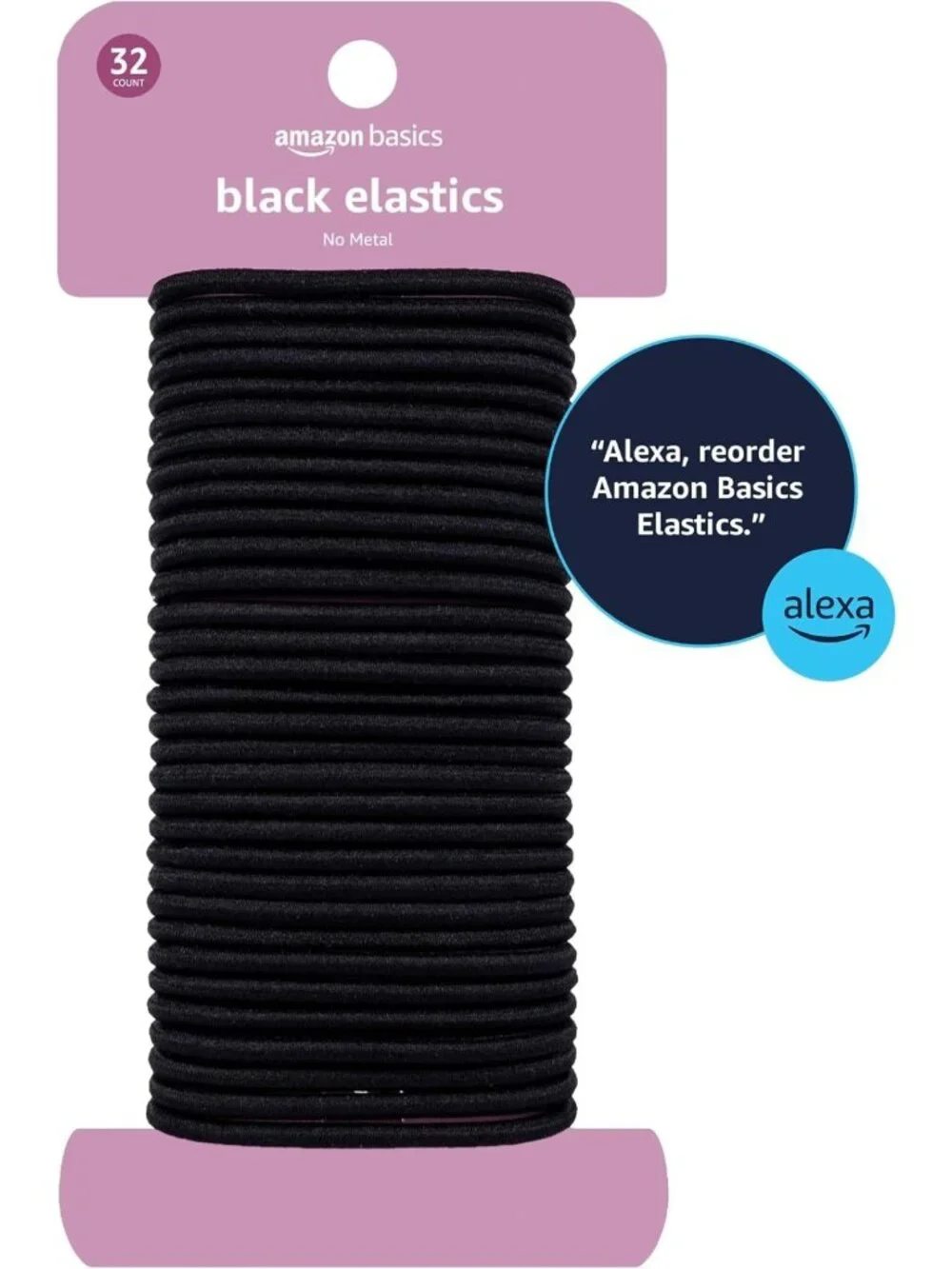Snag-Free Elastic Hair Ties - Strong Hold Ponytail Holders for All Hair Types